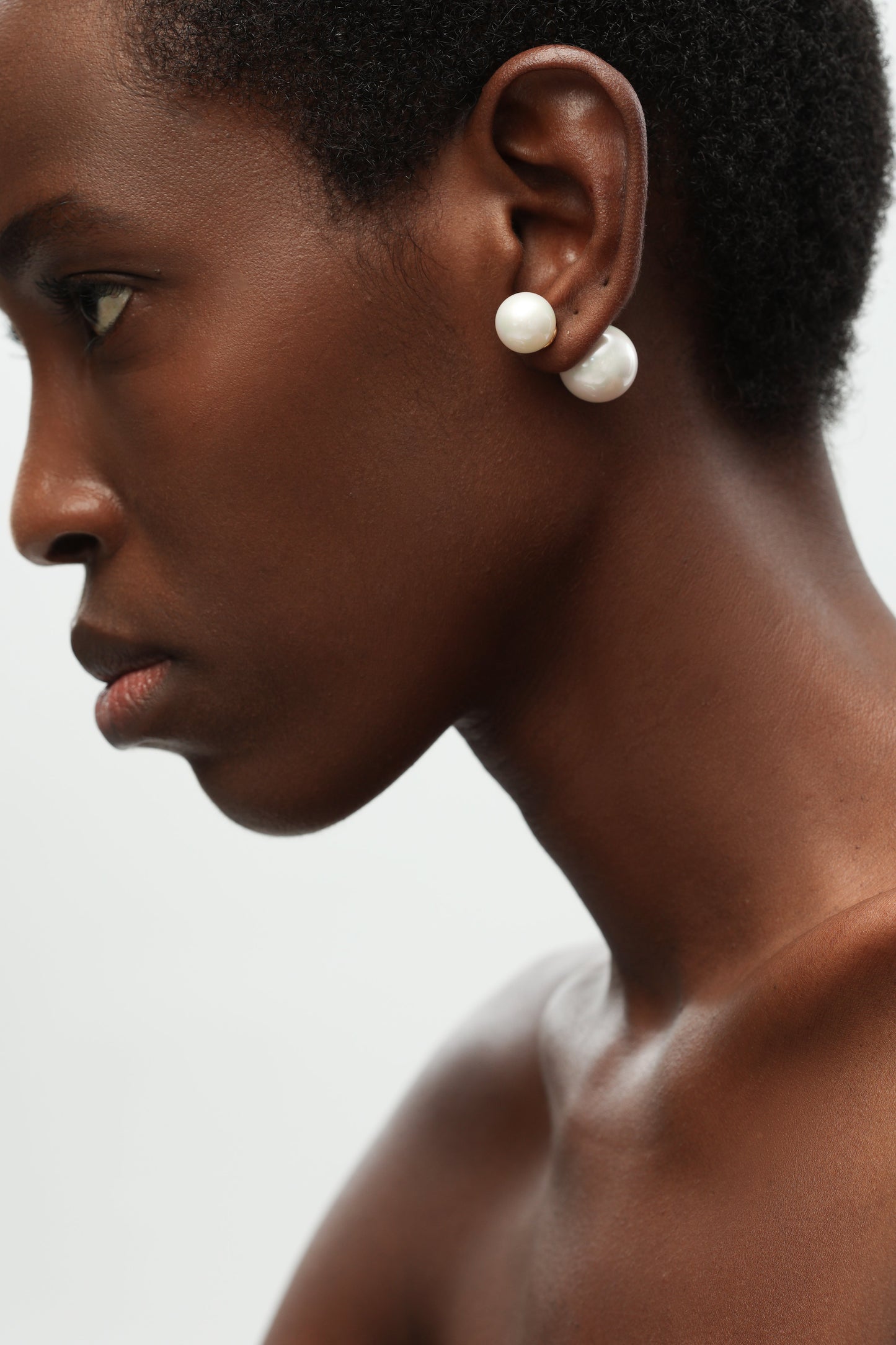 Gold Chunky Wave Hoop Earrings - Classicharms