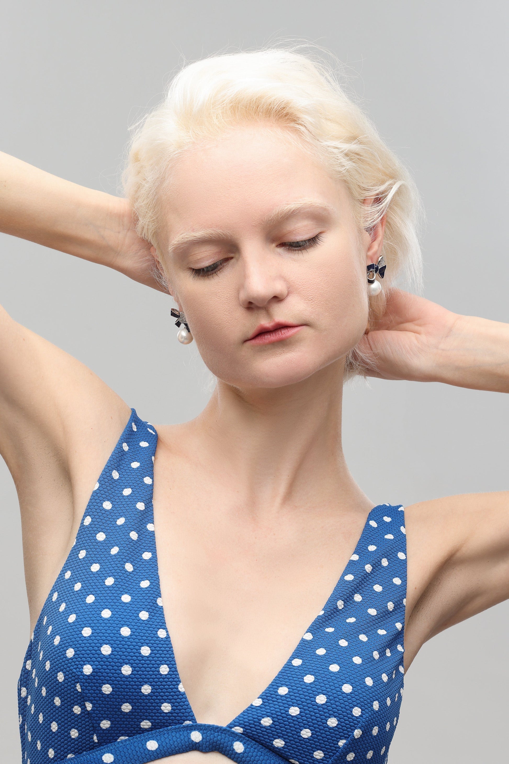 Blue Enamel Butterfly Earrings - Classicharms